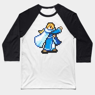 Monk Fighting Sprite Baseball T-Shirt